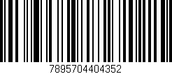 Código de barras (EAN, GTIN, SKU, ISBN): '7895704404352'