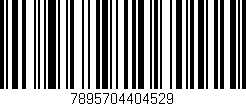 Código de barras (EAN, GTIN, SKU, ISBN): '7895704404529'