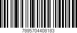 Código de barras (EAN, GTIN, SKU, ISBN): '7895704408183'