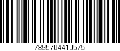 Código de barras (EAN, GTIN, SKU, ISBN): '7895704410575'