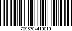 Código de barras (EAN, GTIN, SKU, ISBN): '7895704410810'