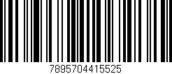 Código de barras (EAN, GTIN, SKU, ISBN): '7895704415525'