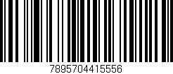 Código de barras (EAN, GTIN, SKU, ISBN): '7895704415556'