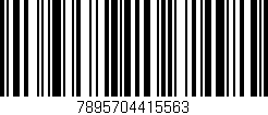 Código de barras (EAN, GTIN, SKU, ISBN): '7895704415563'