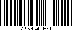 Código de barras (EAN, GTIN, SKU, ISBN): '7895704420550'