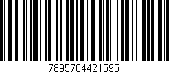 Código de barras (EAN, GTIN, SKU, ISBN): '7895704421595'