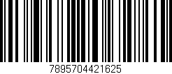 Código de barras (EAN, GTIN, SKU, ISBN): '7895704421625'