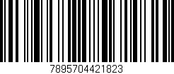 Código de barras (EAN, GTIN, SKU, ISBN): '7895704421823'