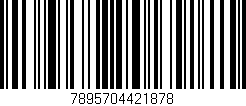 Código de barras (EAN, GTIN, SKU, ISBN): '7895704421878'