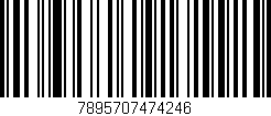 Código de barras (EAN, GTIN, SKU, ISBN): '7895707474246'