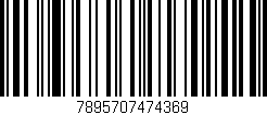 Código de barras (EAN, GTIN, SKU, ISBN): '7895707474369'