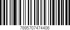 Código de barras (EAN, GTIN, SKU, ISBN): '7895707474406'