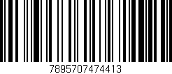 Código de barras (EAN, GTIN, SKU, ISBN): '7895707474413'