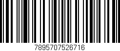 Código de barras (EAN, GTIN, SKU, ISBN): '7895707526716'