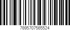 Código de barras (EAN, GTIN, SKU, ISBN): '7895707565524'