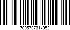 Código de barras (EAN, GTIN, SKU, ISBN): '7895707614352'