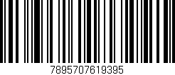 Código de barras (EAN, GTIN, SKU, ISBN): '7895707619395'