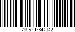 Código de barras (EAN, GTIN, SKU, ISBN): '7895707644342'