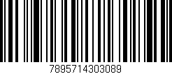 Código de barras (EAN, GTIN, SKU, ISBN): '7895714303089'