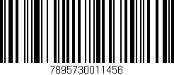 Código de barras (EAN, GTIN, SKU, ISBN): '7895730011456'
