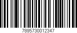 Código de barras (EAN, GTIN, SKU, ISBN): '7895730012347'