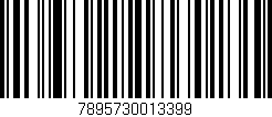 Código de barras (EAN, GTIN, SKU, ISBN): '7895730013399'