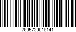 Código de barras (EAN, GTIN, SKU, ISBN): '7895730018141'