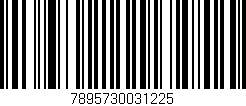 Código de barras (EAN, GTIN, SKU, ISBN): '7895730031225'