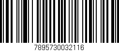 Código de barras (EAN, GTIN, SKU, ISBN): '7895730032116'