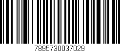 Código de barras (EAN, GTIN, SKU, ISBN): '7895730037029'