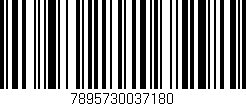Código de barras (EAN, GTIN, SKU, ISBN): '7895730037180'