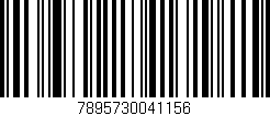 Código de barras (EAN, GTIN, SKU, ISBN): '7895730041156'