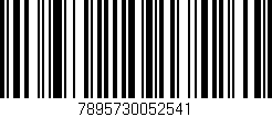 Código de barras (EAN, GTIN, SKU, ISBN): '7895730052541'