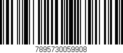 Código de barras (EAN, GTIN, SKU, ISBN): '7895730059908'