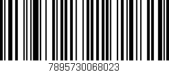 Código de barras (EAN, GTIN, SKU, ISBN): '7895730068023'