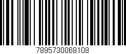 Código de barras (EAN, GTIN, SKU, ISBN): '7895730068108'