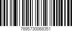 Código de barras (EAN, GTIN, SKU, ISBN): '7895730068351'