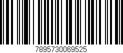 Código de barras (EAN, GTIN, SKU, ISBN): '7895730069525'