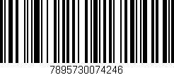 Código de barras (EAN, GTIN, SKU, ISBN): '7895730074246'