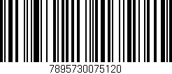 Código de barras (EAN, GTIN, SKU, ISBN): '7895730075120'