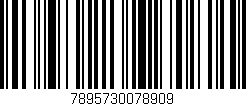 Código de barras (EAN, GTIN, SKU, ISBN): '7895730078909'