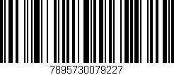 Código de barras (EAN, GTIN, SKU, ISBN): '7895730079227'