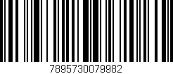 Código de barras (EAN, GTIN, SKU, ISBN): '7895730079982'
