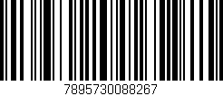 Código de barras (EAN, GTIN, SKU, ISBN): '7895730088267'