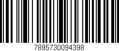 Código de barras (EAN, GTIN, SKU, ISBN): '7895730094398'