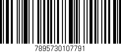 Código de barras (EAN, GTIN, SKU, ISBN): '7895730107791'