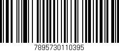 Código de barras (EAN, GTIN, SKU, ISBN): '7895730110395'