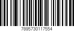 Código de barras (EAN, GTIN, SKU, ISBN): '7895730117554'