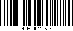 Código de barras (EAN, GTIN, SKU, ISBN): '7895730117585'