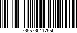 Código de barras (EAN, GTIN, SKU, ISBN): '7895730117950'